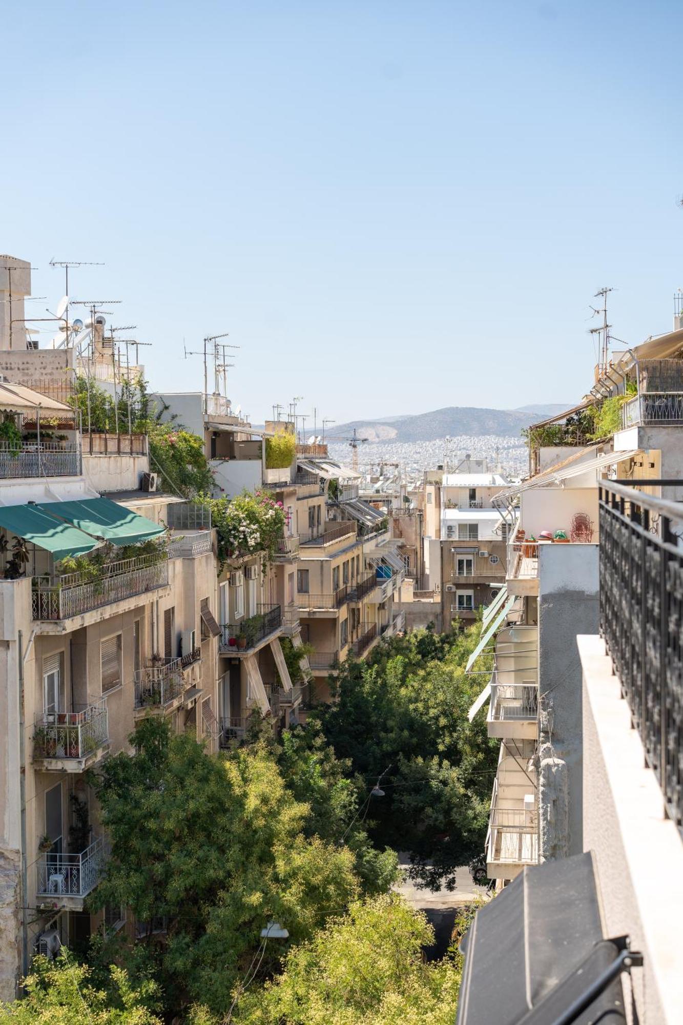 My Greek Vacations City Apartments Athene Buitenkant foto