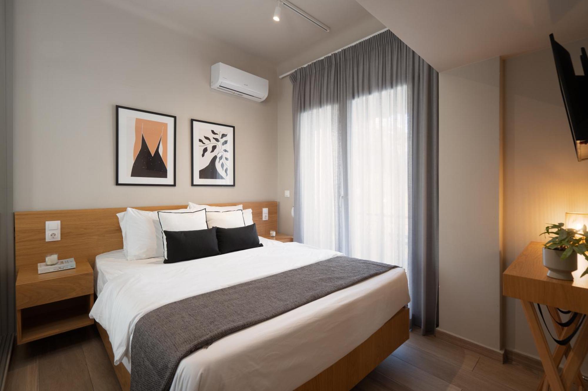 My Greek Vacations City Apartments Athene Kamer foto