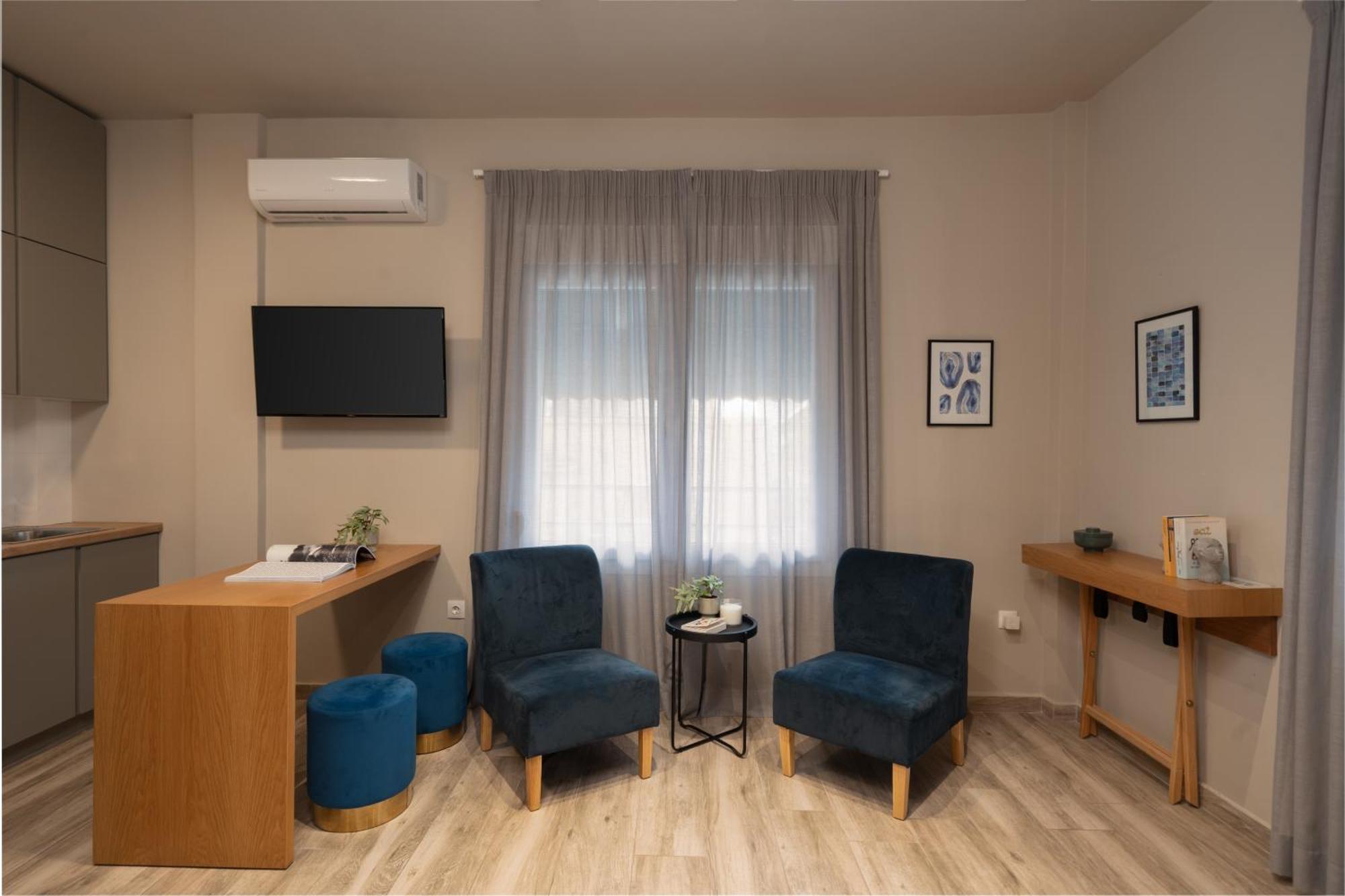 My Greek Vacations City Apartments Athene Kamer foto
