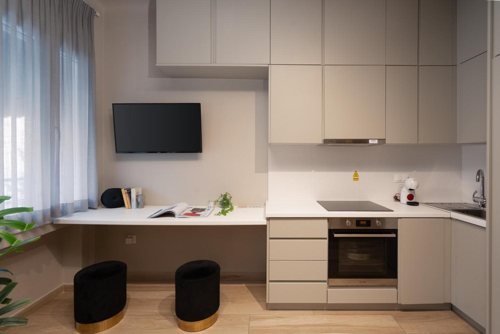 My Greek Vacations City Apartments Athene Kamer foto